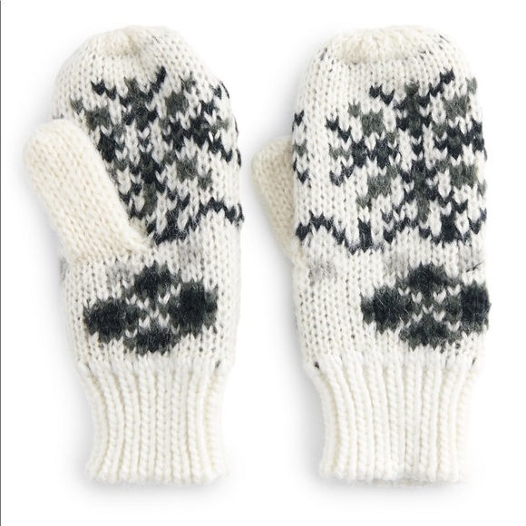 Sonoma Goods For Life Fair Isle Mittens - Picture 4 of 10